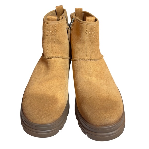 UGG Men’s Skyview Moto Gorpcore Active Pull On Leather Suede Waterproof Boots - Picture 6 of 16